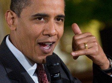 President Obama volgen op Foursquare
