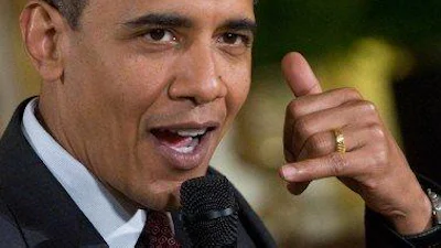 President Obama volgen op Foursquare