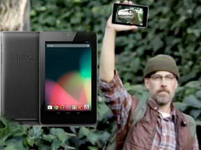 Google Nexus 7 kampeerreclame