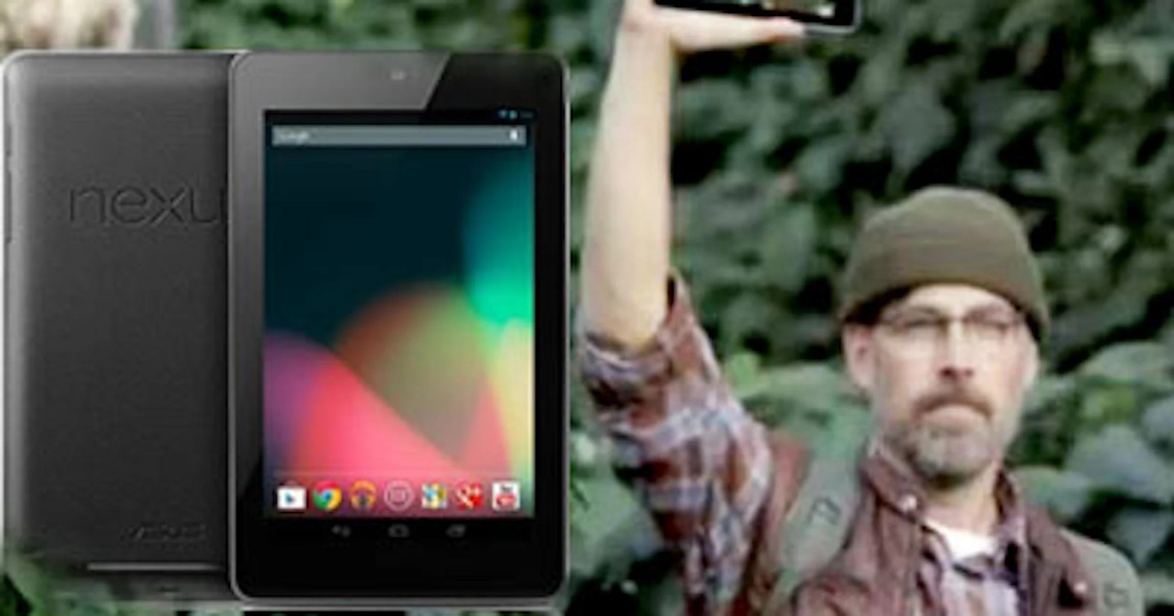 Google Nexus 7 kampeerreclame