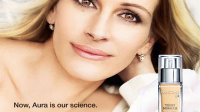 Gephotoshopte Julia Roberts verbannen in Engeland