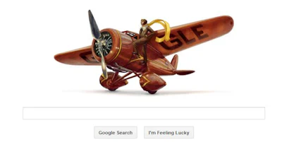 Amelia Earhart Google Doodle