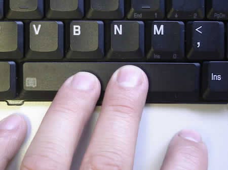 Spatiebalk 6 miljoen keer per seconde ingedrukt