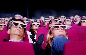 3D-kijken is onprettig voor de ogen 
