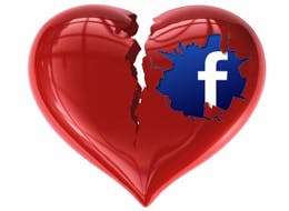 Gebroken Facebook-hart kost 8.386 dollar