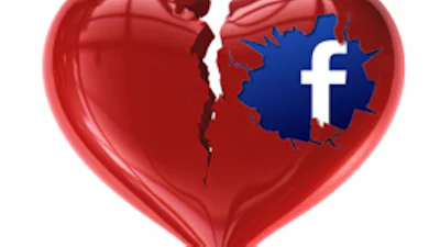 Gebroken Facebook-hart kost 8.386 dollar