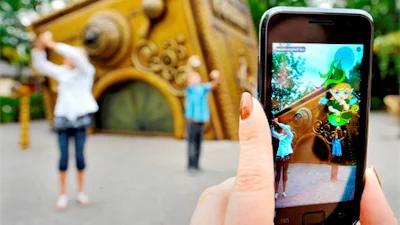Ansichtkaart sturen met Efteling Post app