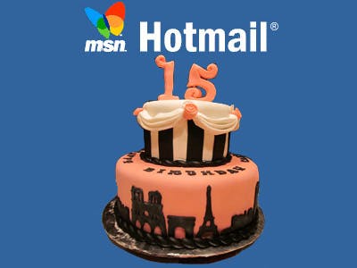 Hotmail bestaat 15 jaar