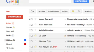 Gmail krijgt nieuw uiterlijk