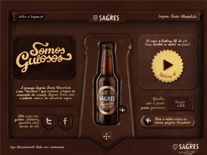 Website bierbrouwerij van chocolade