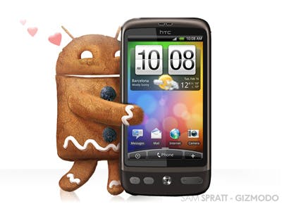 HTC Desire krijgt toch wel update Gingerbread [UPDATE]