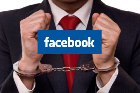 Facebooken tijdens proces kost 6 miljoen pond