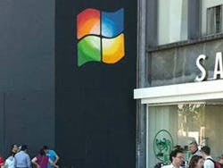 Windows-logo prijkt op Apple Store