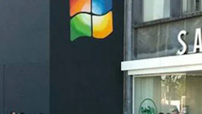 Windows-logo prijkt op Apple Store