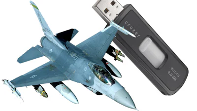 Usb-stick met F-16 informatie verkocht op rommelmarkt