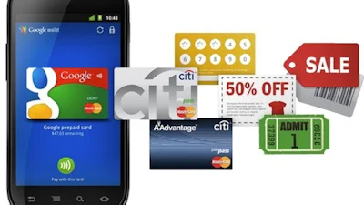 Google toont E-Wallet, betalen met mobiele telefoon