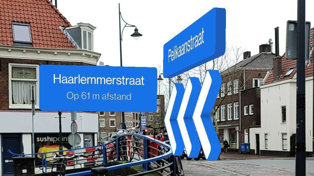 3D-routes in Google Maps via Live View