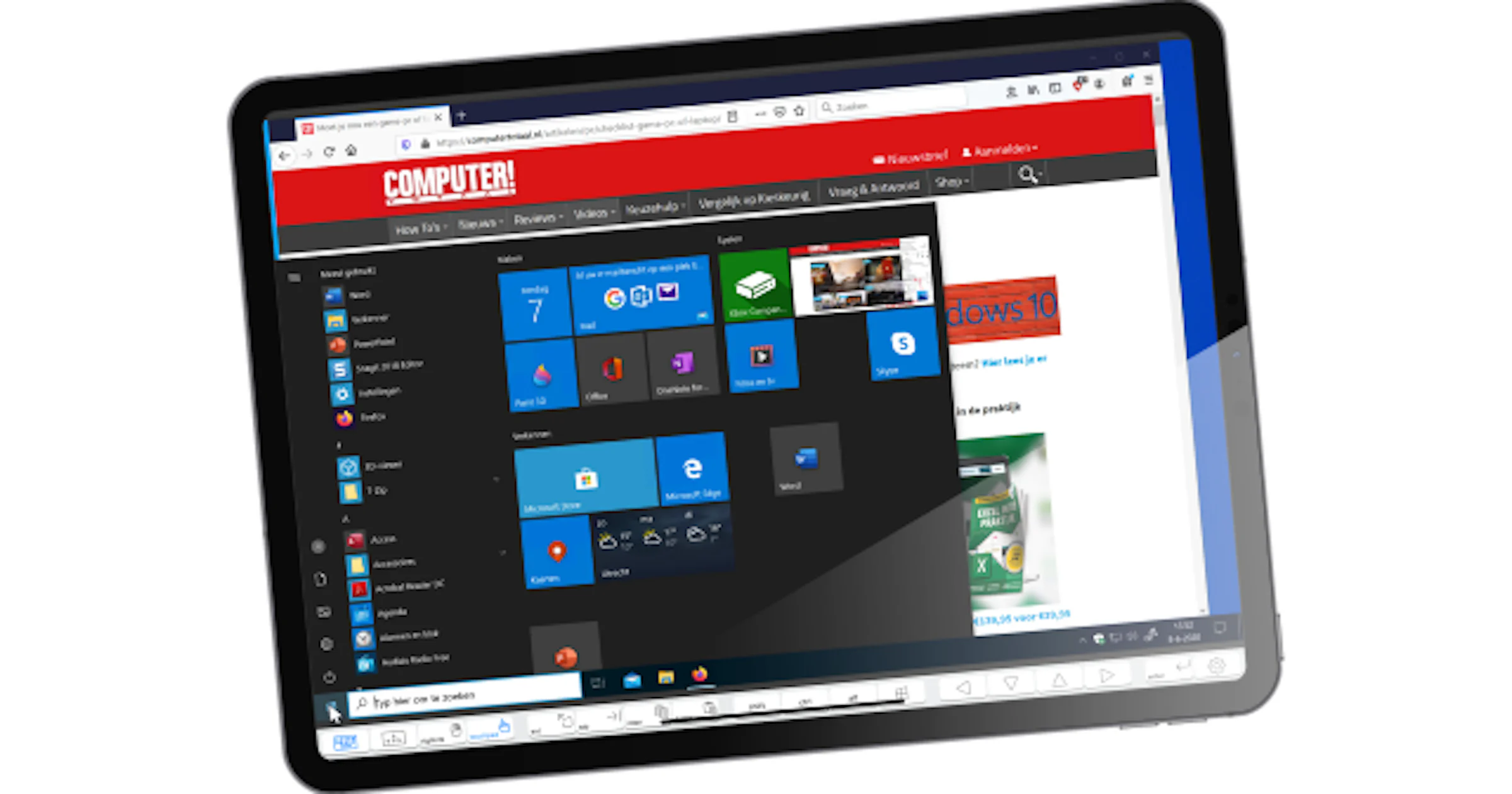 Koppel je iPad aan een remote desktop