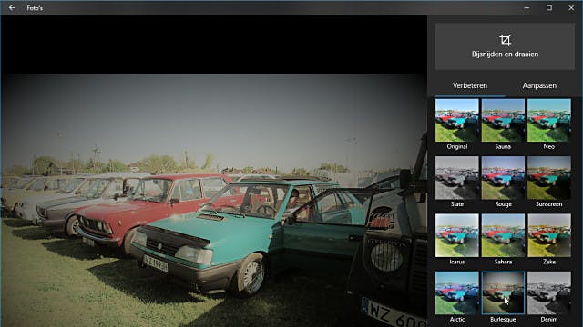 Foto's bewerken met Windows 10-app Foto's
