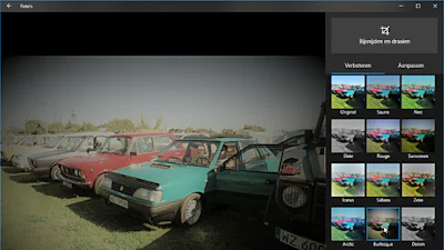 Foto's bewerken met Windows 10-app Foto's