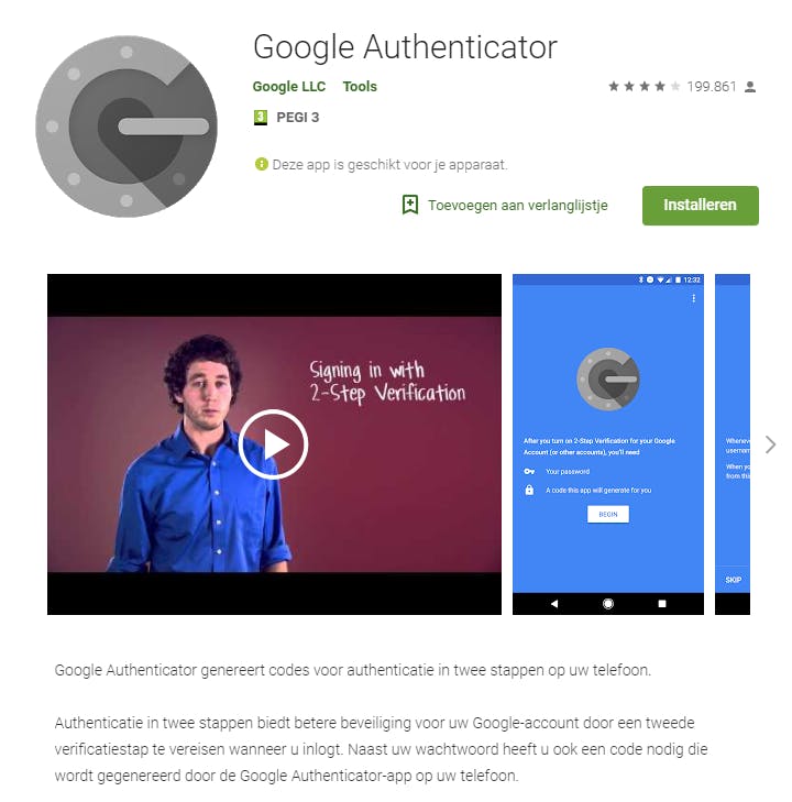 Zo gebruik je Google Authenticator ook op je nieuwe telefoon