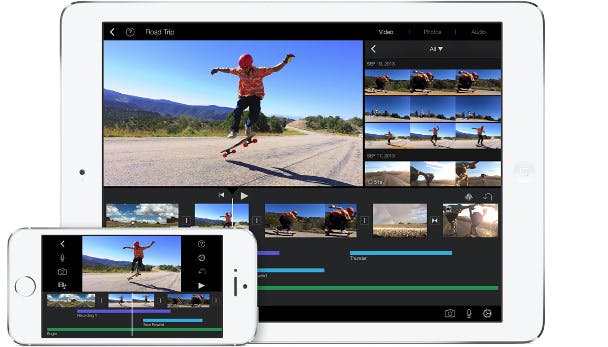 Hoe krijg je iPhone filmpjes in iMovie op je iPad?