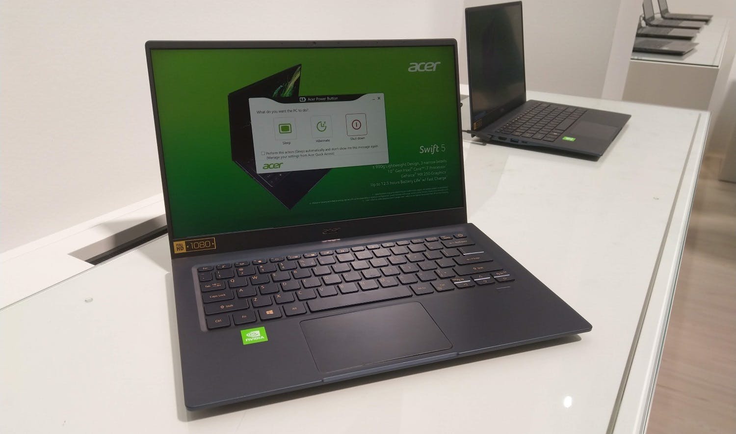 Acer Swift 5 is nog altijd de lichtste