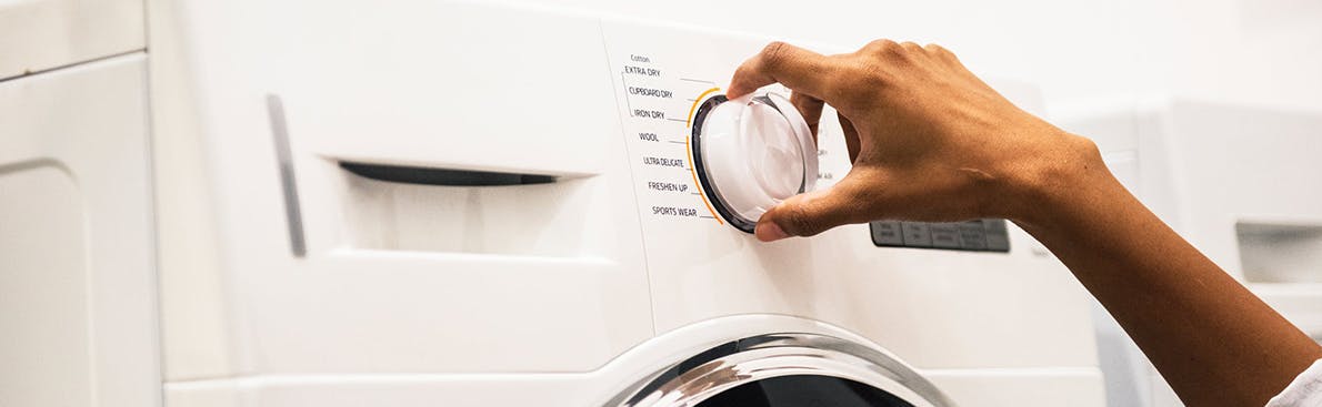 In welk vakje moet wasmiddel?