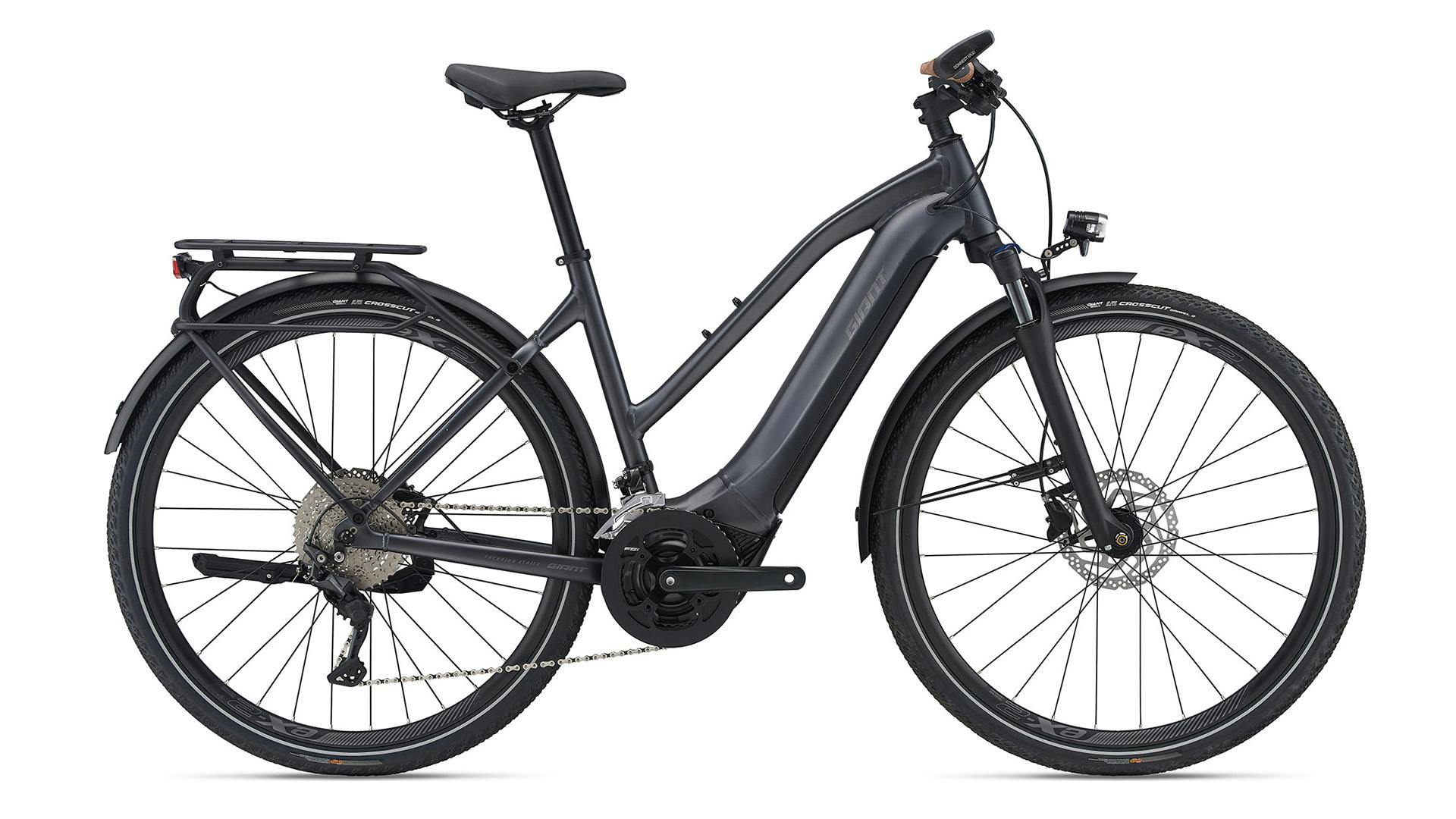 Deze Giant heeft een accu van 625 Wh en heeft een bereik van zo’n 75-100 kilometer.