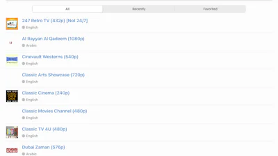 IPTV World - Tv-kijken op iPhone/iPad