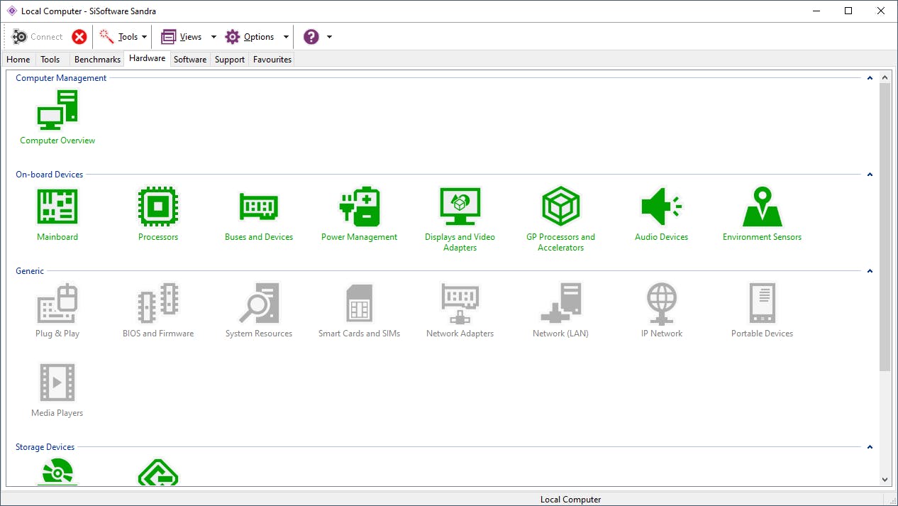 SiSoftware Sandra Lite - Test uw systeem