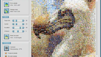 Mosaizer Lite - Mozaïeken met foto's