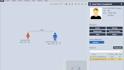 My Family Tree - Zet uw stamboom op