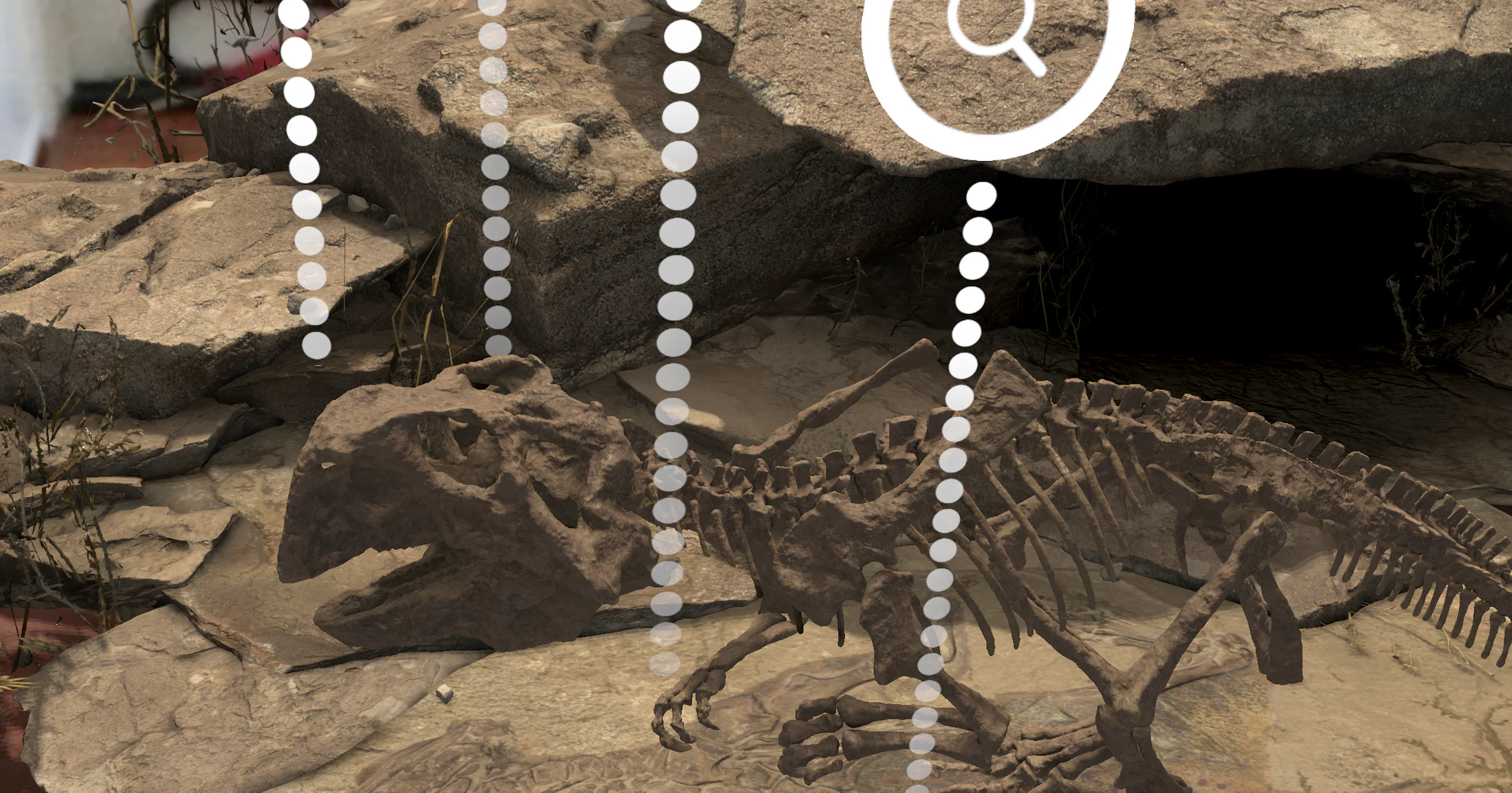 Famous Fossil - Kruip in de huid van een paleontoloog