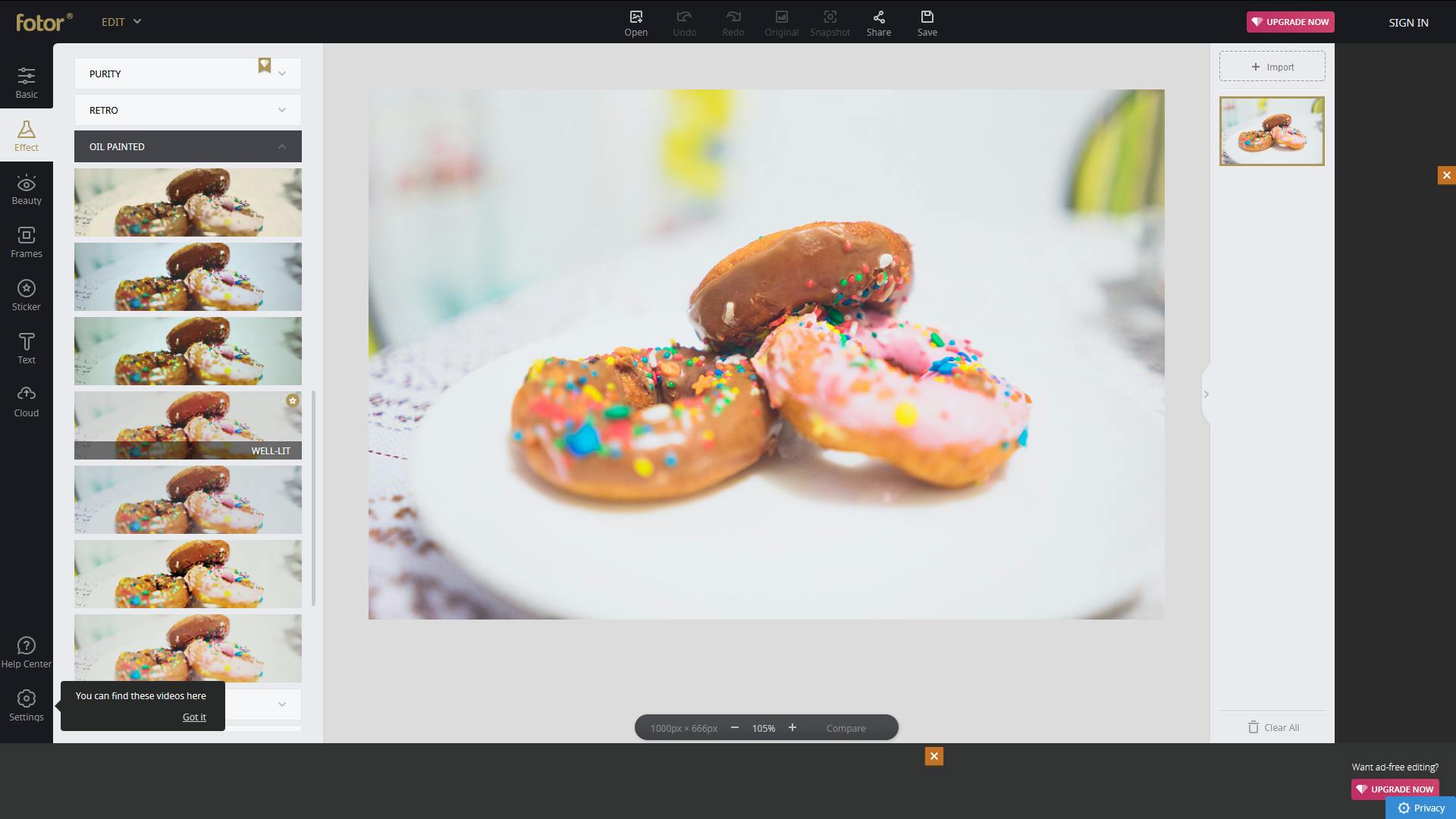 Fotor - Gratis online foto's bewerken