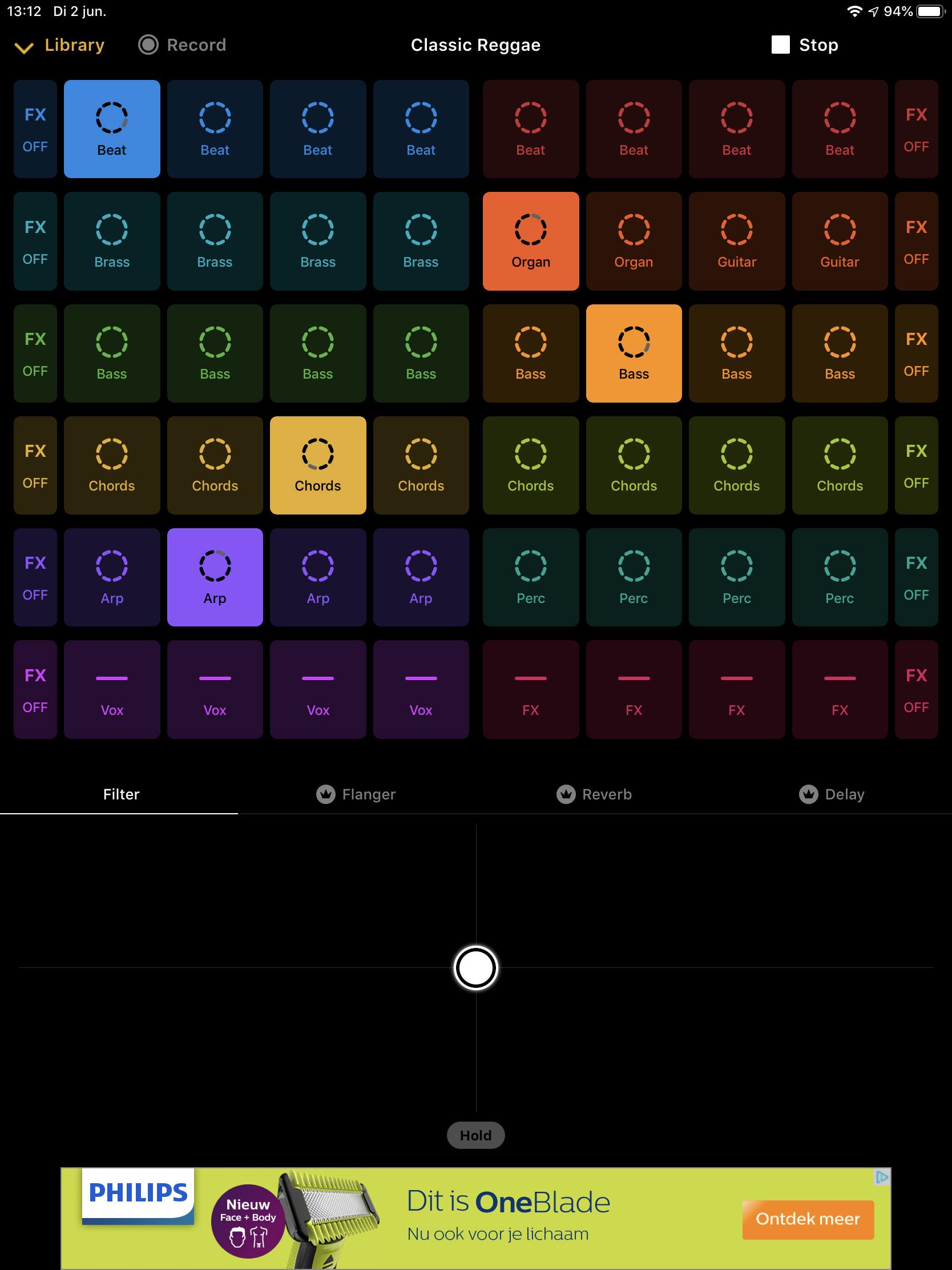 Groovepad - Maak uw eigen hitmix