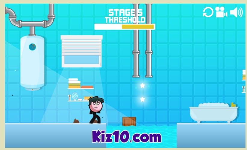 Toilet Rush 2 - Hoelang kunt u uw behoefte ophouden?