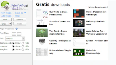 PrintWhatYouLike - Schoon printje