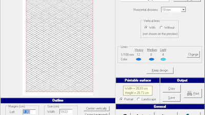 Graph Paper Printer - Speciaal papier printen