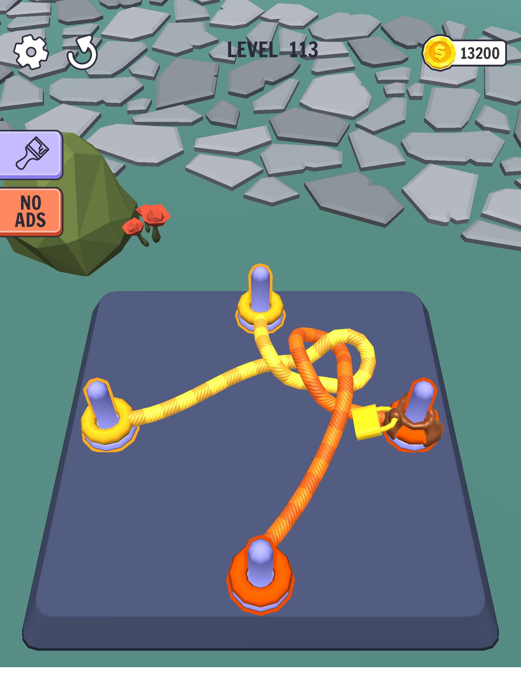 Go Knots 3D - Knopen ontwarren