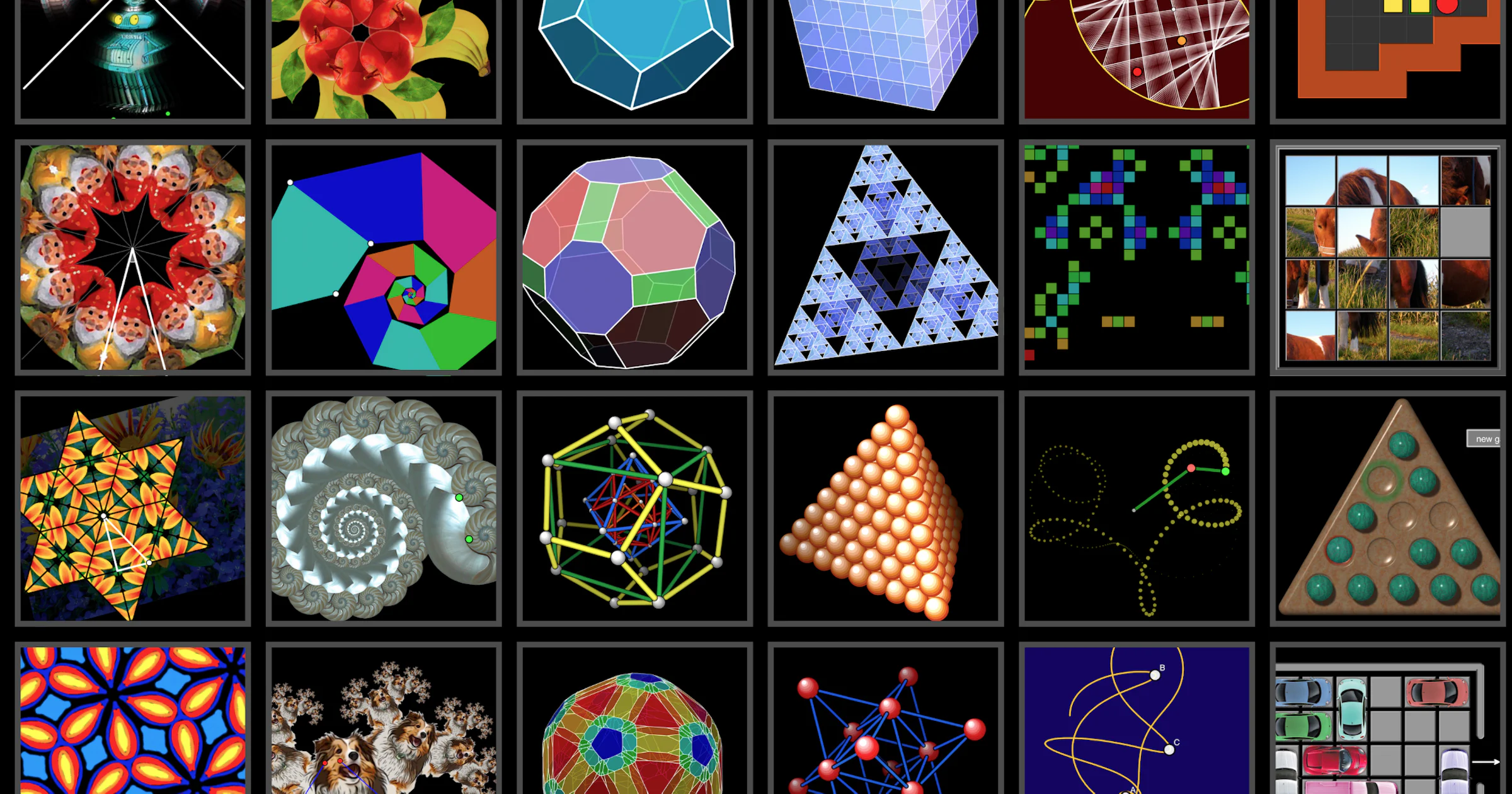 Math to Touch - Symmetrische wereld