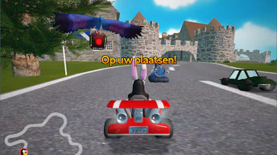 SuperTuxCart - Racen à la Tom & Jerry