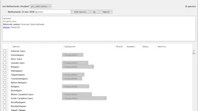 Scythebill - Uitvogelen