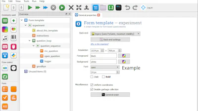 OpenSesame - Onderzoek doen