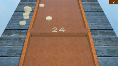 Sjoelbak - Mobiel sjoelen