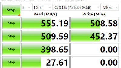 CrystalDiskMark - Schijfprestaties meten