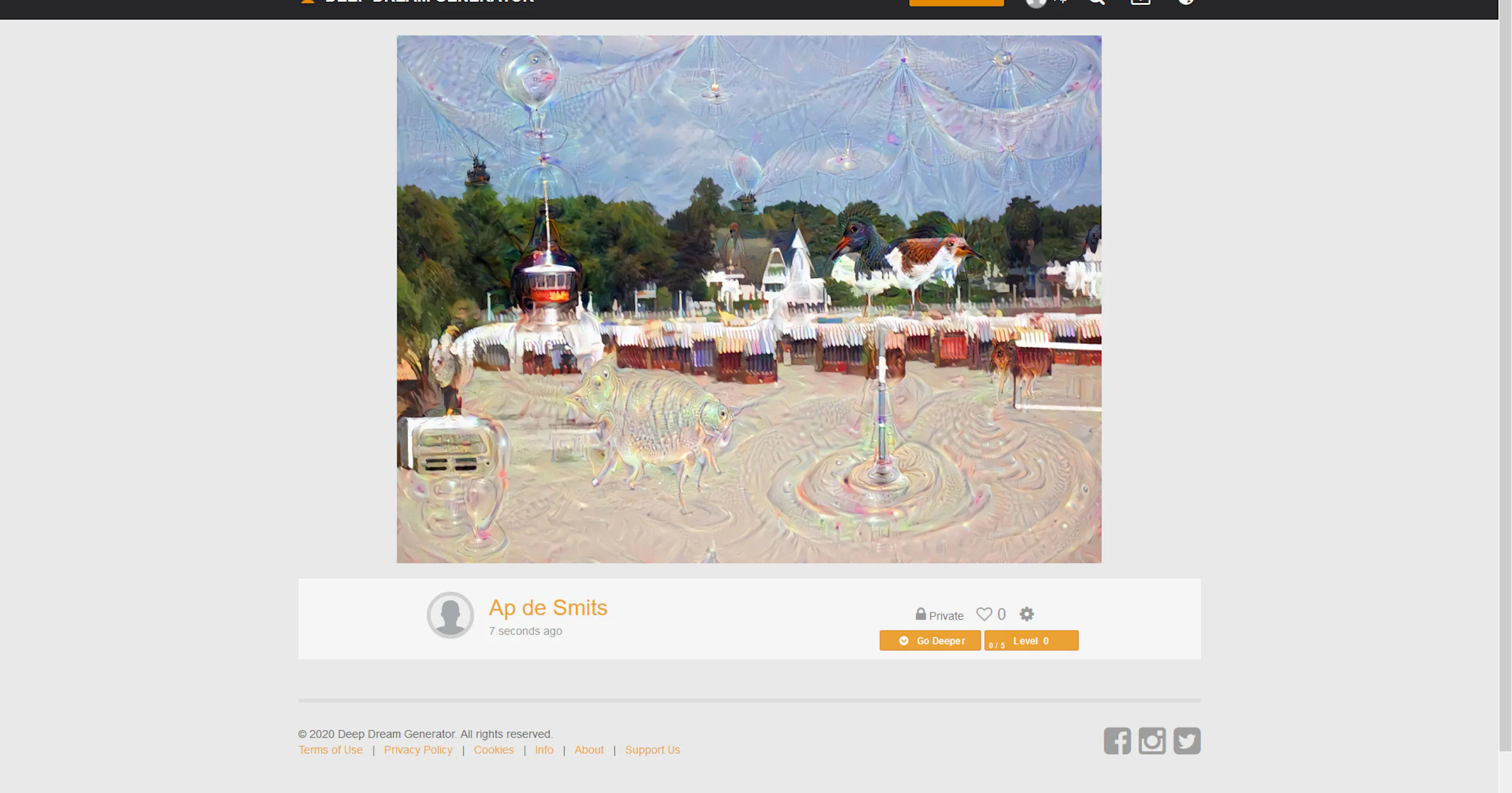 Deep Dream Generator - Verborgen beelden