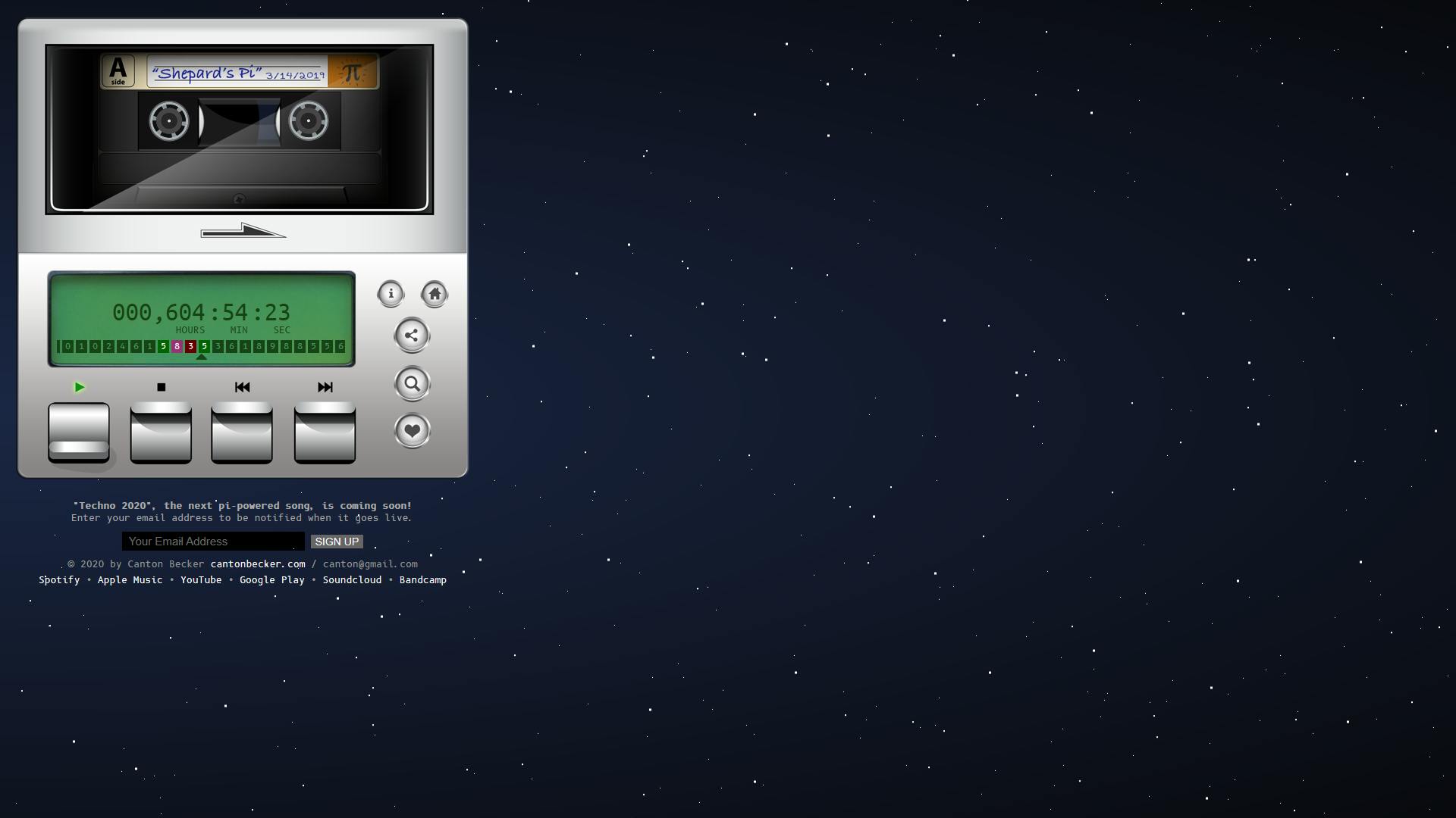 Shepard's Pi - Oneindige muziek