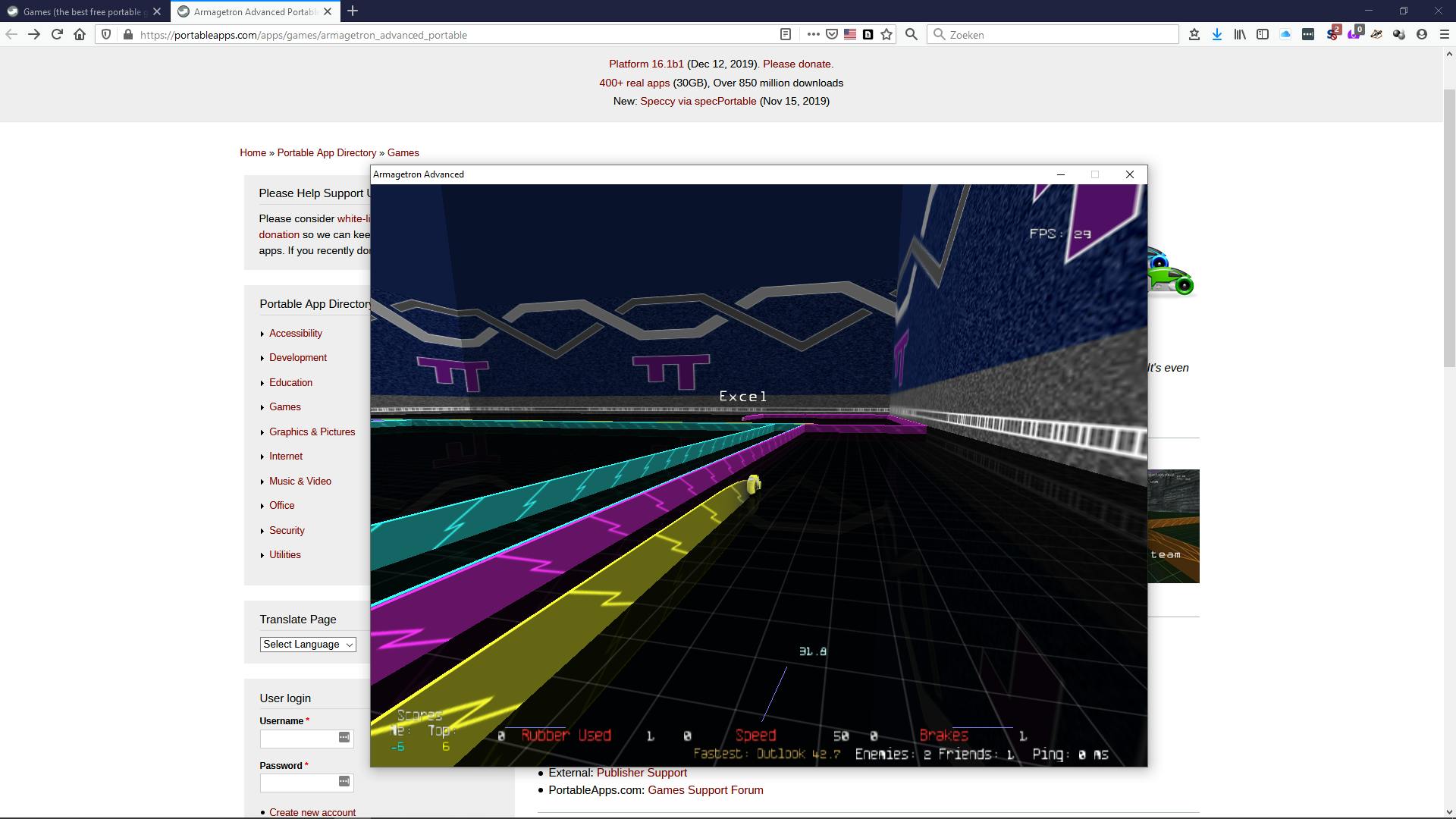 Armagetron - Speel de klassieke Light Cycle-race uit de film TRON