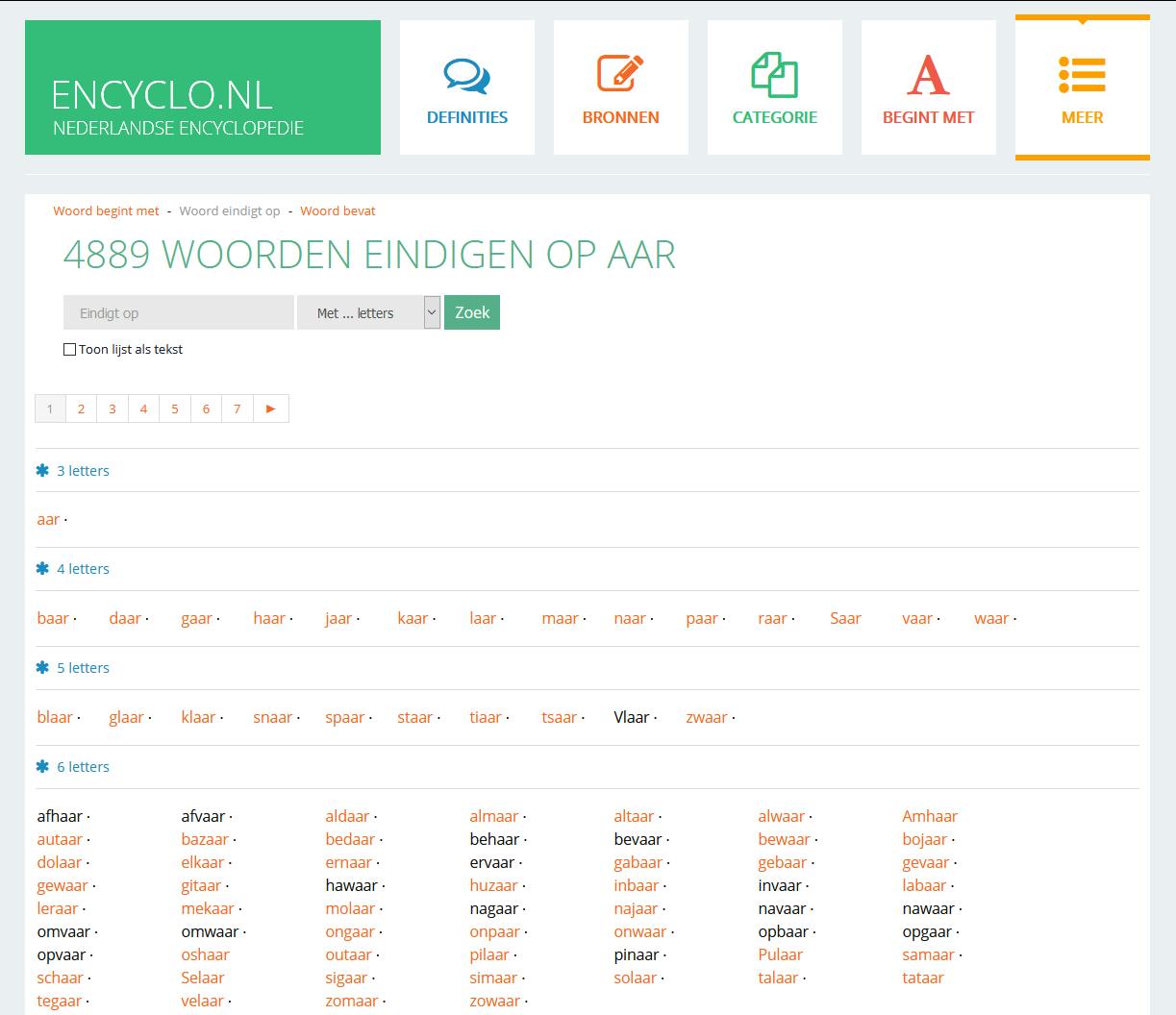Woorden.org - (Rijm)woordenboek, spreekwoorden en citaten op één plek